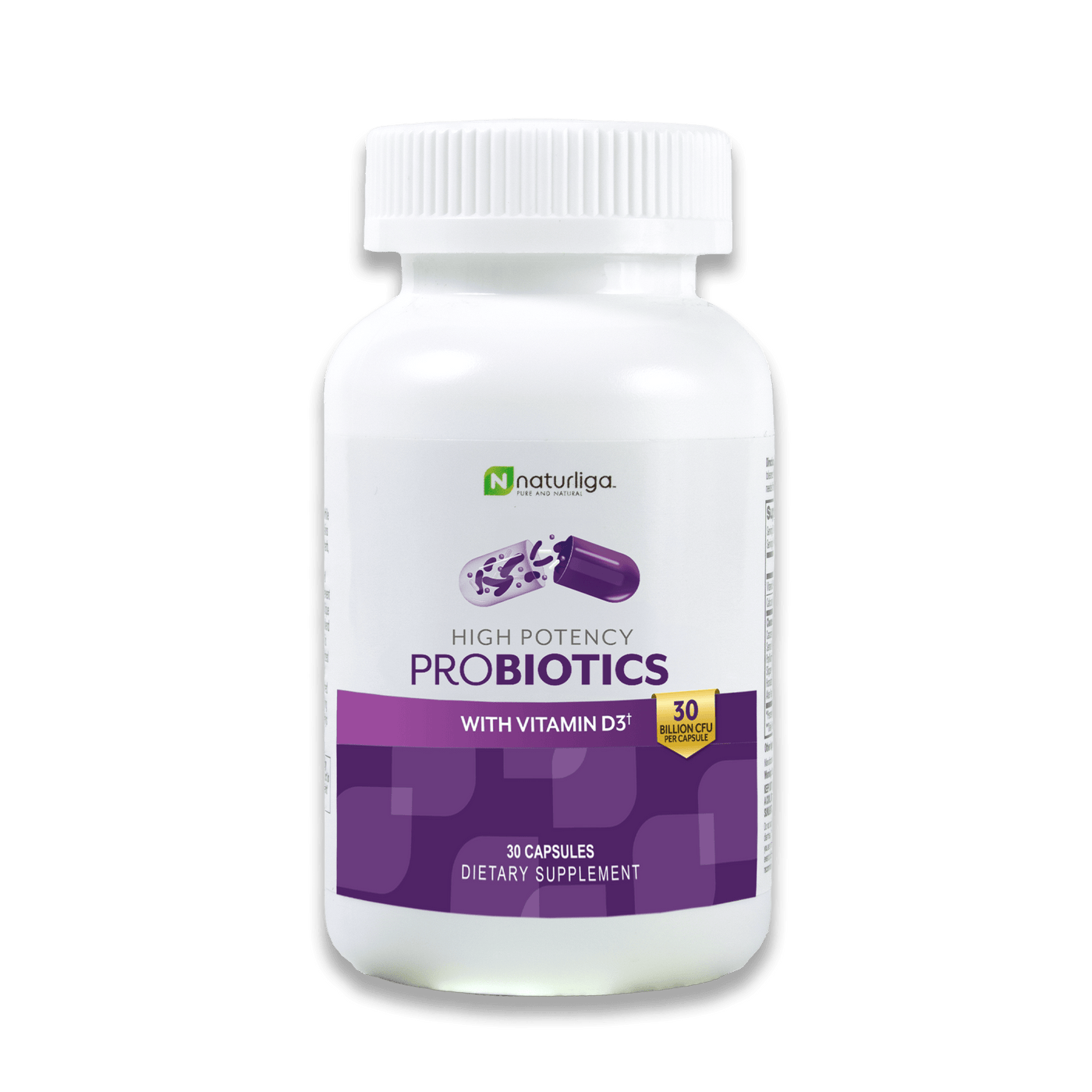 Naturliga™ High-Potency Probiotics - Max Muscle Nutrition
