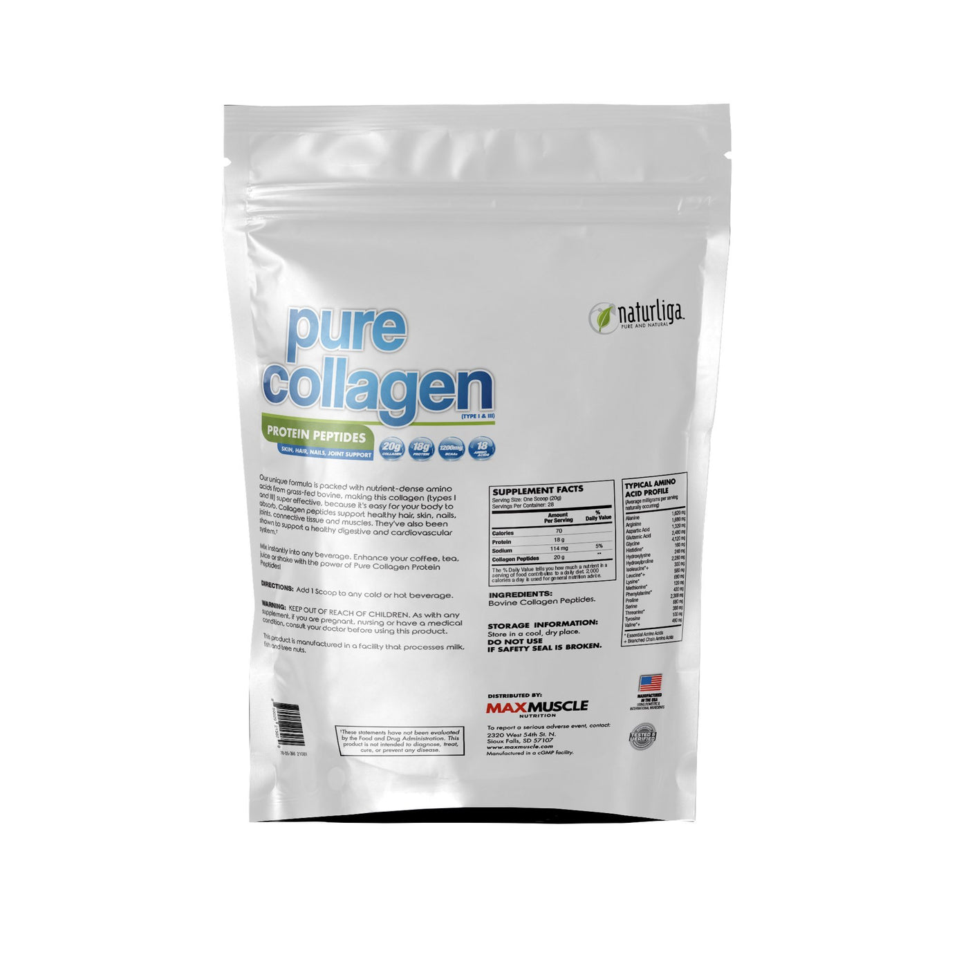 Pure Collagen - Max Muscle Nutrition